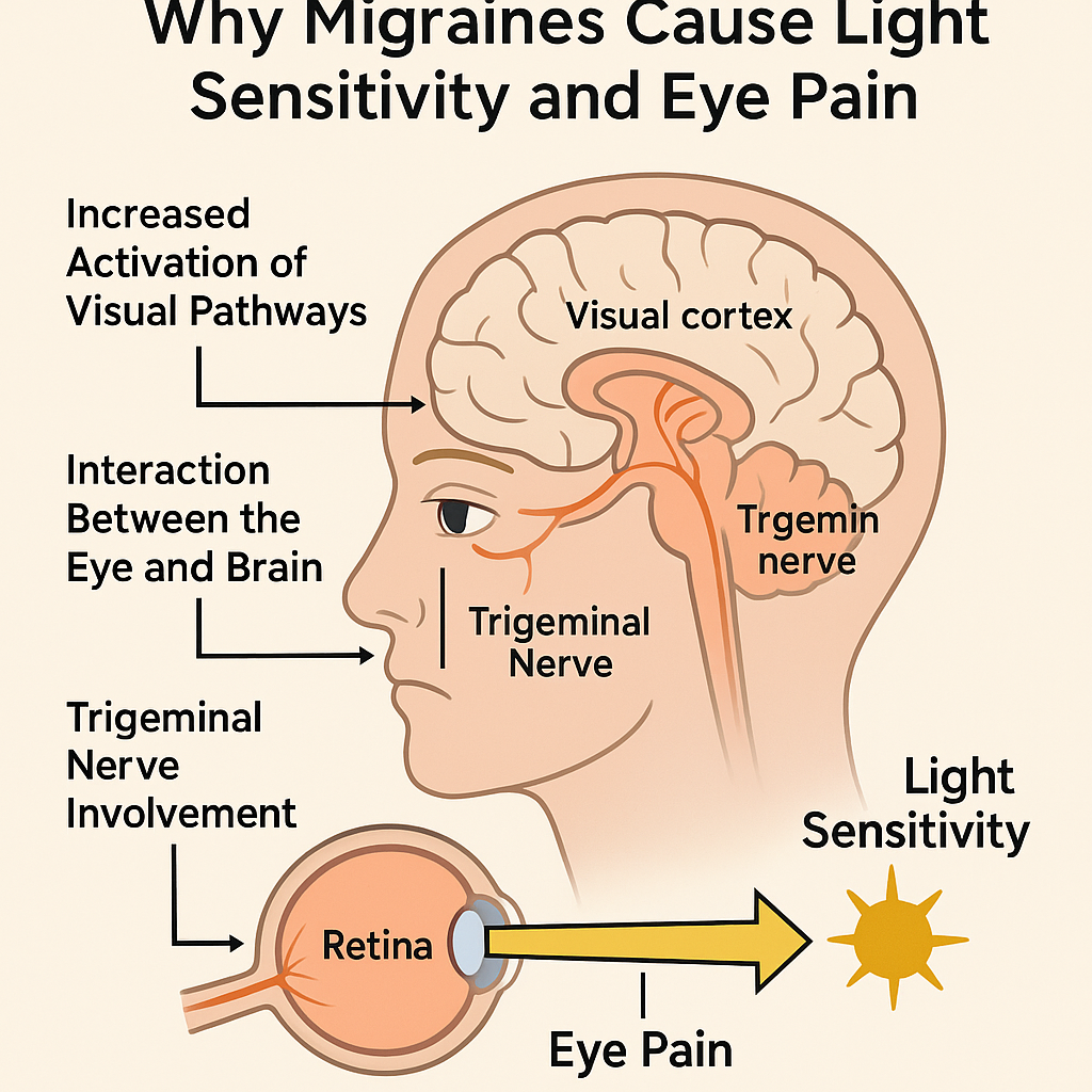 Why Migraines Cause Light Sensitivity and Eye Pain: Understanding the Neurological Link